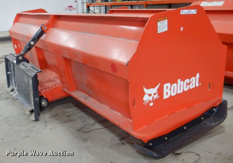 image for item ID9158 Bobcat  10'W skid steer snow pusher
