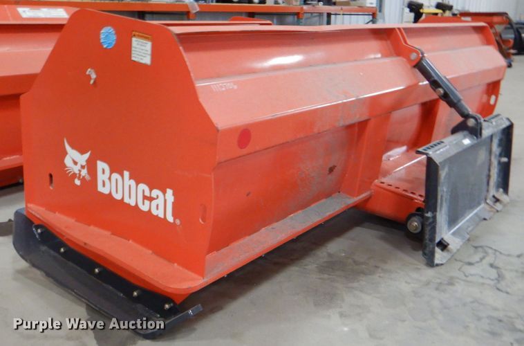 image for item ID9158 Bobcat  10'W skid steer snow pusher