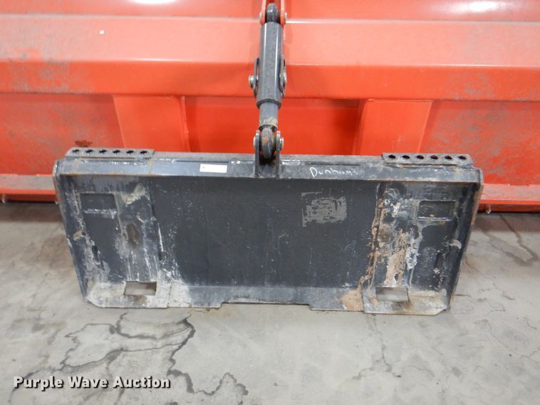 image for item ID9158 Bobcat  10'W skid steer snow pusher