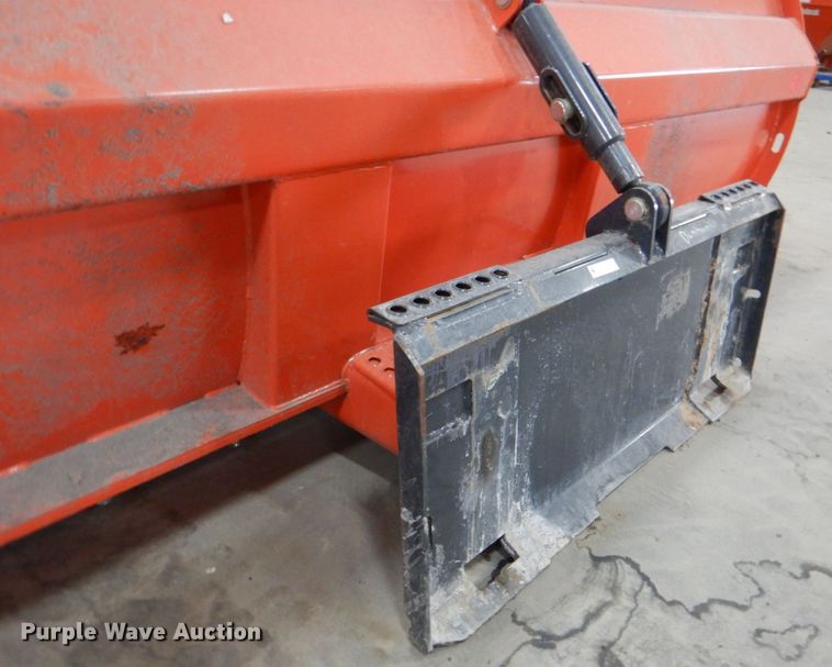 image for item ID9158 Bobcat  10'W skid steer snow pusher