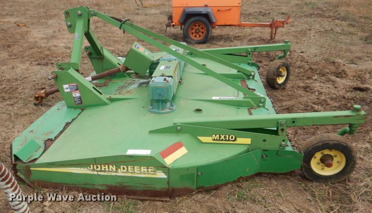 image for item ID9169 John Deere MX10  rotary mower