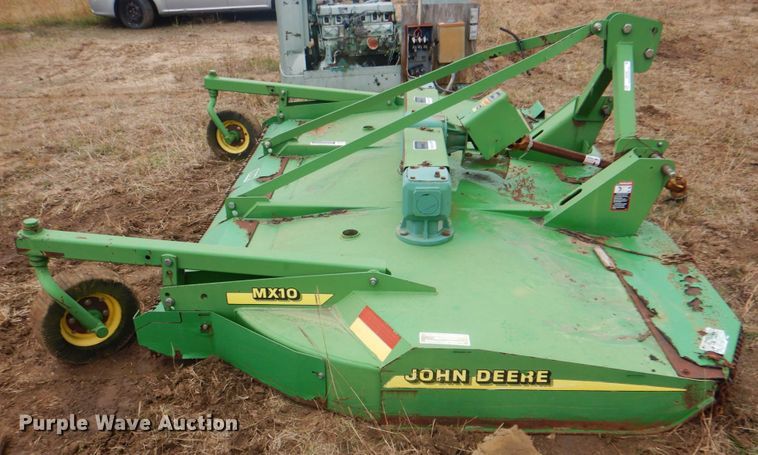 image for item ID9169 John Deere MX10  rotary mower