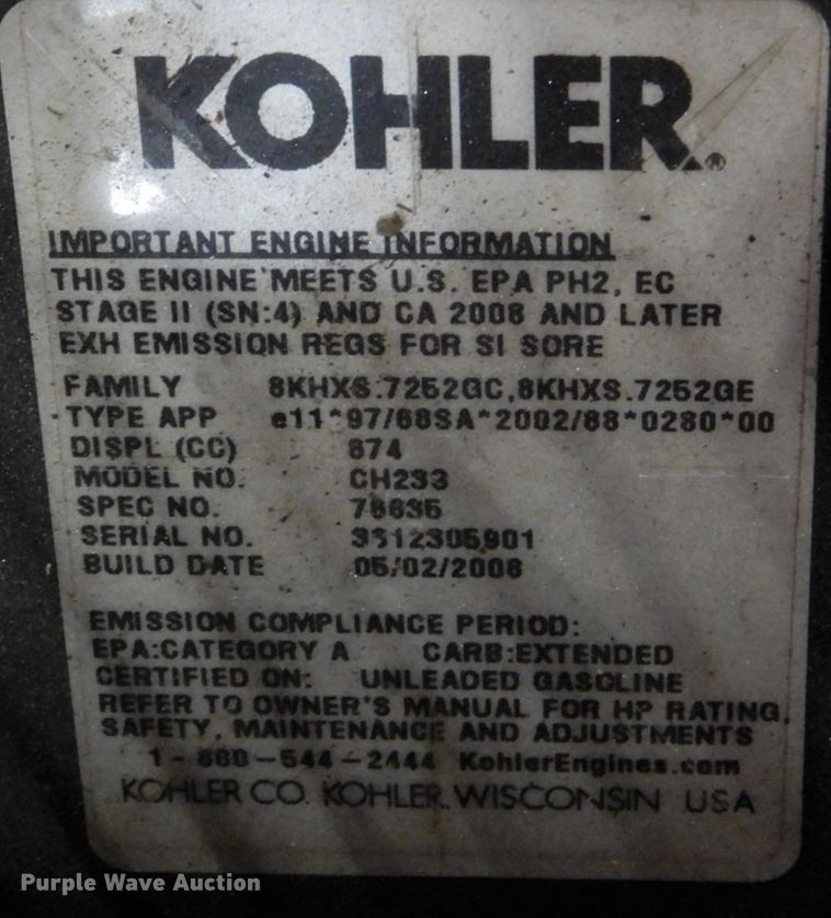 image for item ID9173 2008 Lincoln Electric Ranger 225  welder/generator