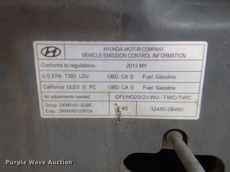 image for item ID9175 2013 Hyundai Veloster