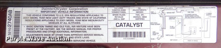 image for item ID9177 2001 Dodge Ram 1500  Club Cab pickup truck