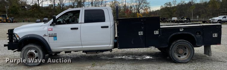 image for item IK9634 2013 Dodge Ram 5500  Crew Cab flatbed truck