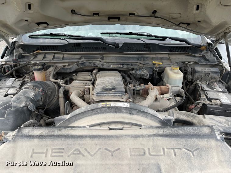 image for item IK9634 2013 Dodge Ram 5500  Crew Cab flatbed truck