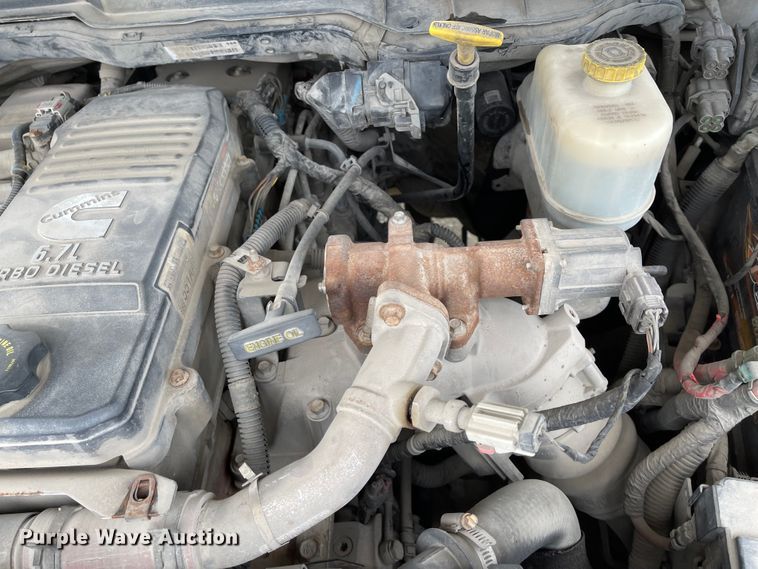 image for item IK9634 2013 Dodge Ram 5500  Crew Cab flatbed truck