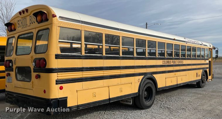 image for item IK9682 1987 Blue Bird  school bus
