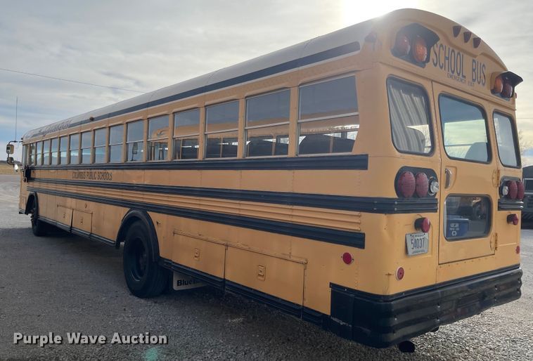 image for item IK9682 1987 Blue Bird  school bus