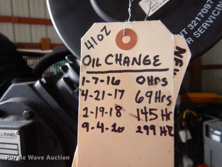 image for item IV9811 Ingersoll Rand 2475  air compressor