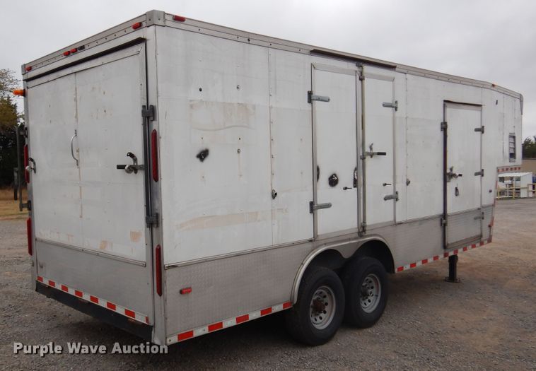 image for item JJ9910 2011 Horton Van's Inc  enclosed cargo trailer