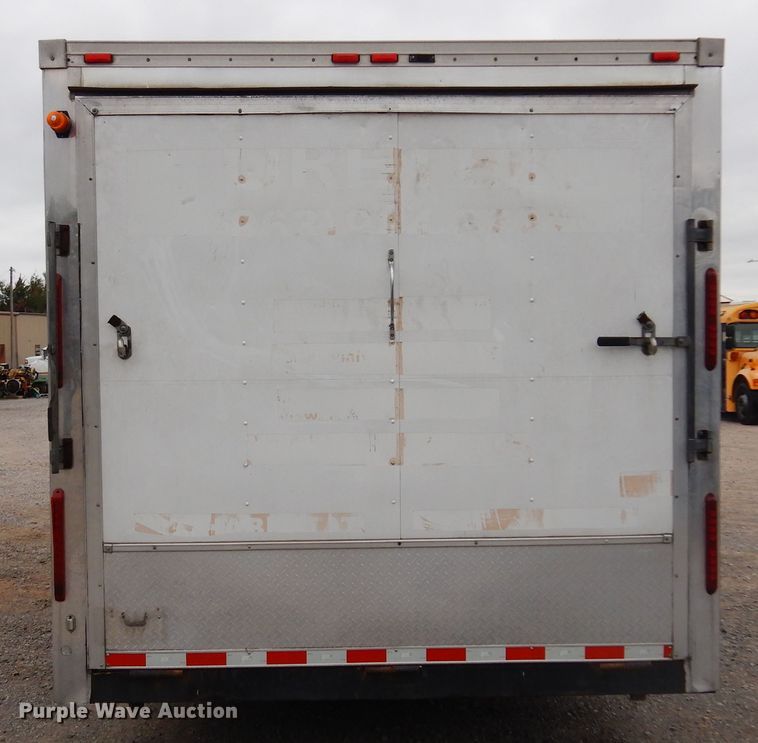 image for item JJ9910 2011 Horton Van's Inc  enclosed cargo trailer