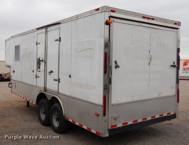 image for item JJ9910 2011 Horton Van's Inc  enclosed cargo trailer