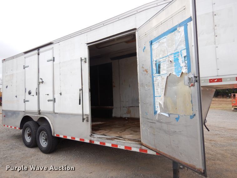 image for item JJ9910 2011 Horton Van's Inc  enclosed cargo trailer