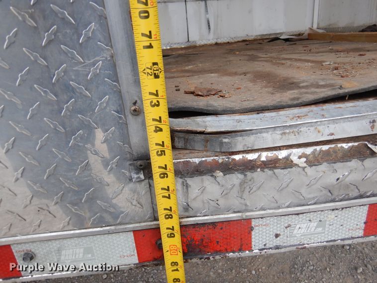 image for item JJ9910 2011 Horton Van's Inc  enclosed cargo trailer