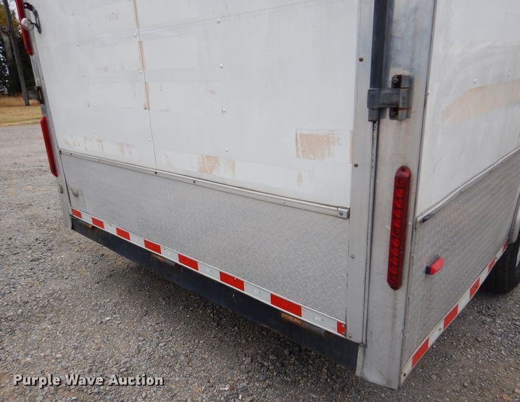 image for item JJ9910 2011 Horton Van's Inc  enclosed cargo trailer