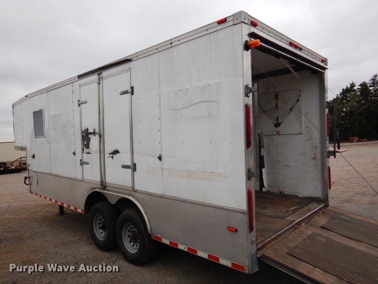 image for item JJ9910 2011 Horton Van's Inc  enclosed cargo trailer