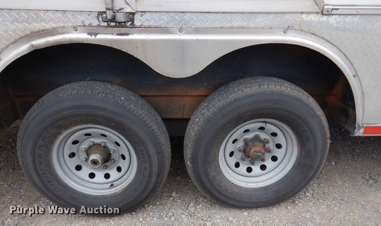 image for item JJ9910 2011 Horton Van's Inc  enclosed cargo trailer