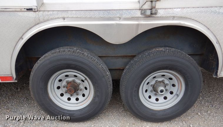 image for item JJ9910 2011 Horton Van's Inc  enclosed cargo trailer