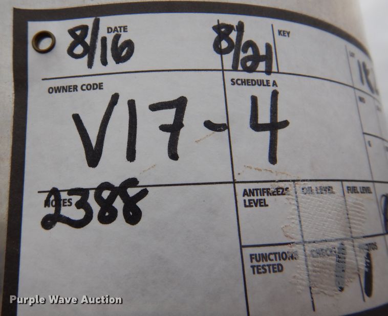 image for item JJ9910 2011 Horton Van's Inc  enclosed cargo trailer