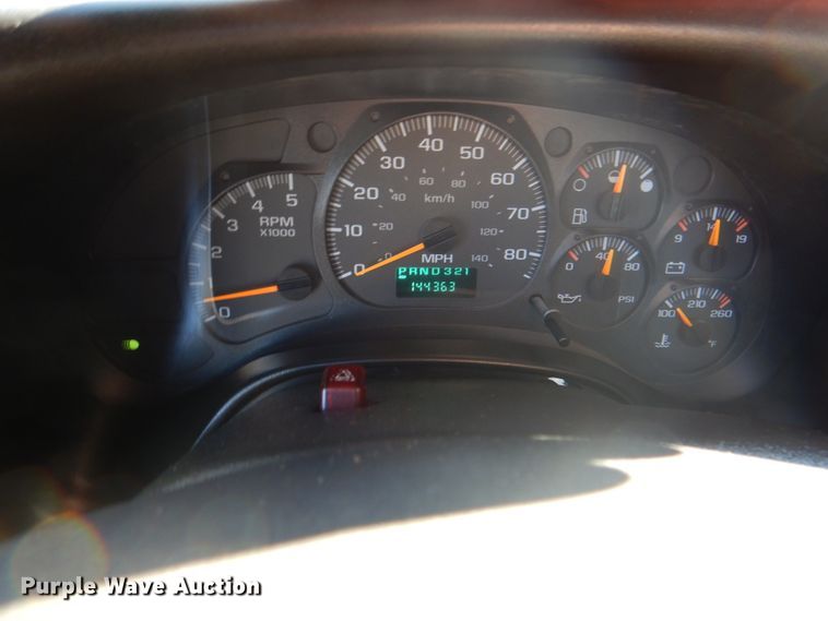 image for item JN9073 2005 Chevrolet C5500  flatbed truck