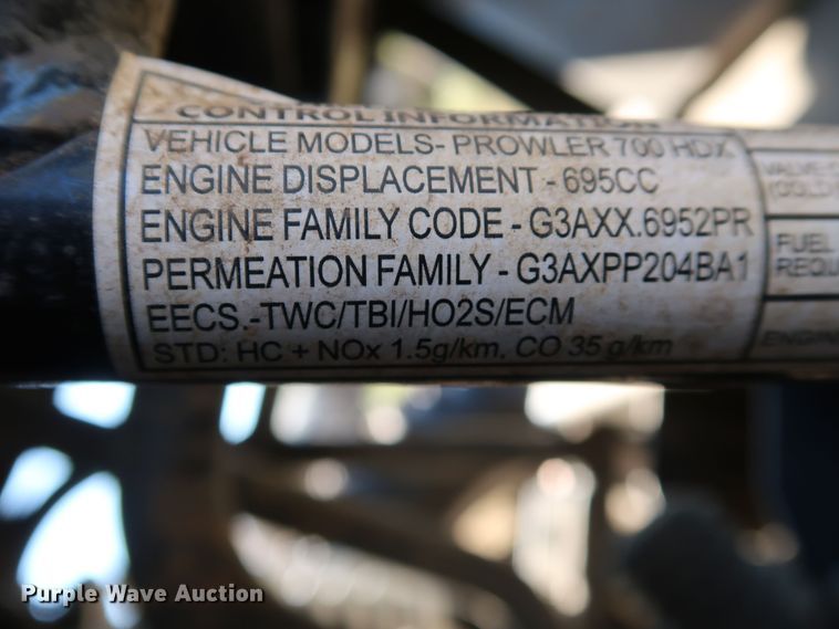 image for item JS9781 2016 Arctic Cat 700 HDX XT  utility vehicle