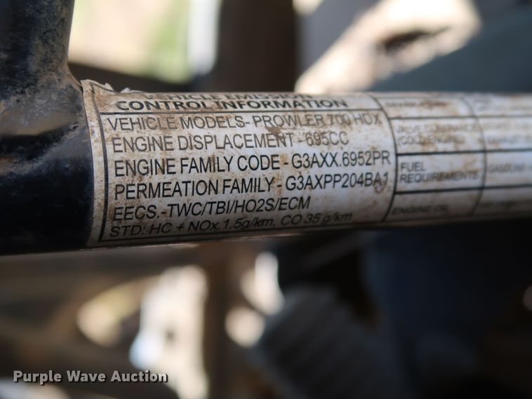 image for item JS9782 2016 Arctic Cat 700 HDX XT  utility vehicle