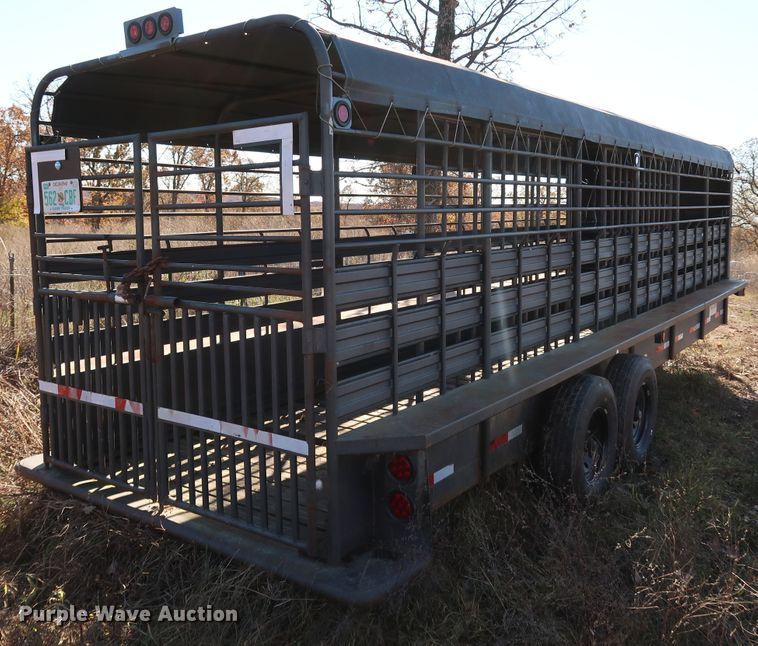 image for item JS9786 2005 Neckover GL24-2-6K  livestock trailer