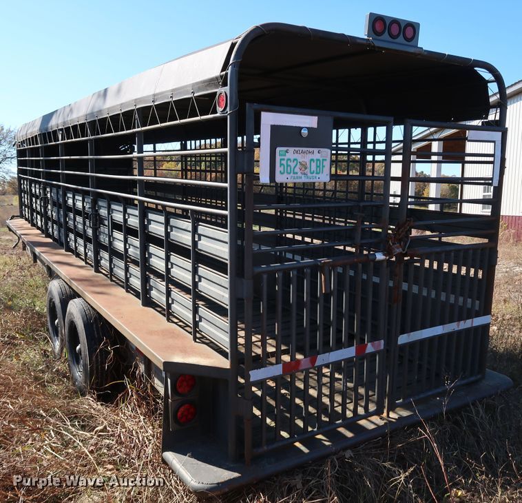 image for item JS9786 2005 Neckover GL24-2-6K  livestock trailer
