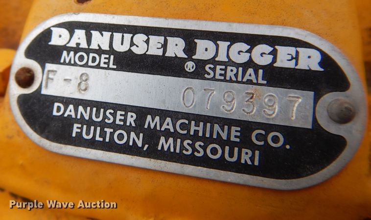 image for item JT9424 Danuser F-8  post hole auger