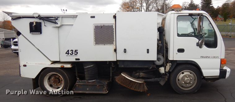 image for item KK9703 2004 Isuzu NQR  street sweeper truck