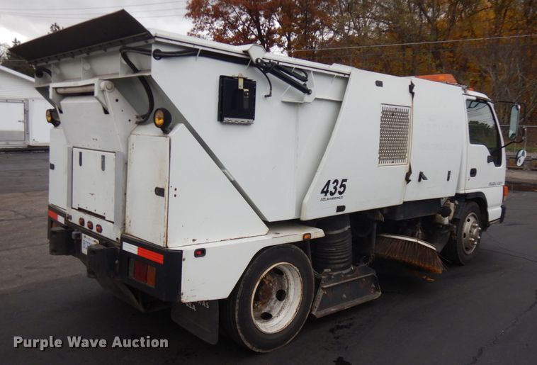 image for item KK9703 2004 Isuzu NQR  street sweeper truck