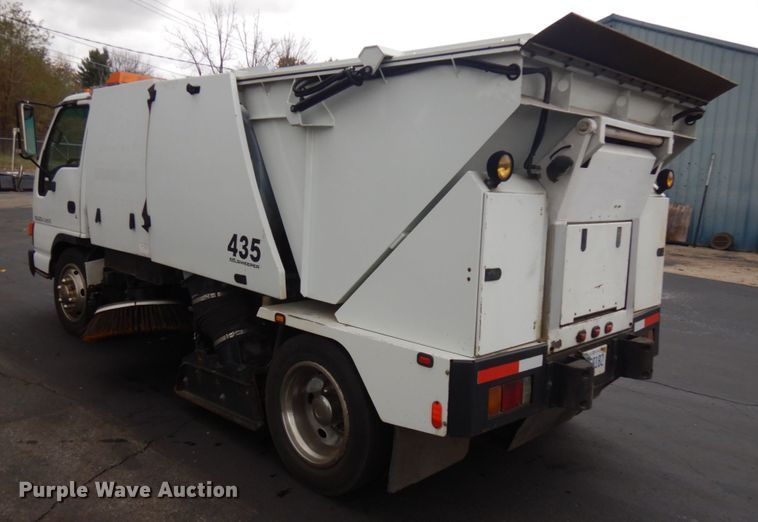 image for item KK9703 2004 Isuzu NQR  street sweeper truck