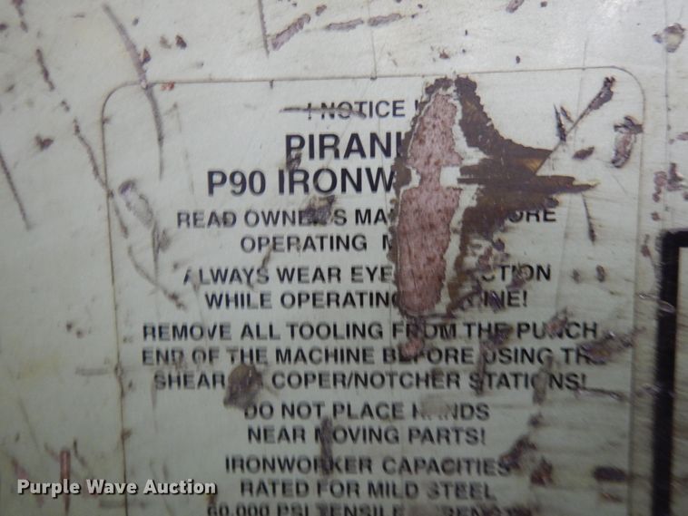 image for item KK9718 Piranha P90  iron worker