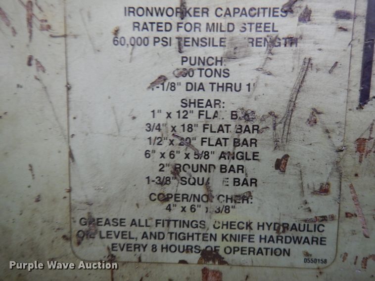 image for item KK9718 Piranha P90  iron worker