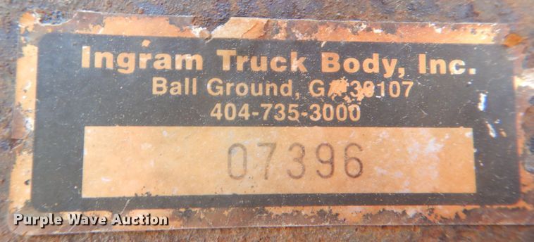 image for item KQ9620 Ingram Truck Body  flatbed