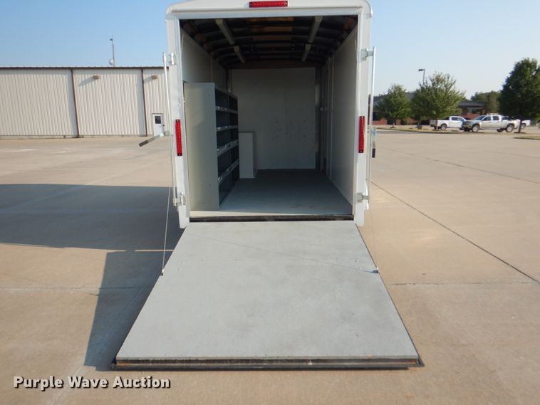 image for item KX9388 2009 Doolittle  enclosed cargo trailer