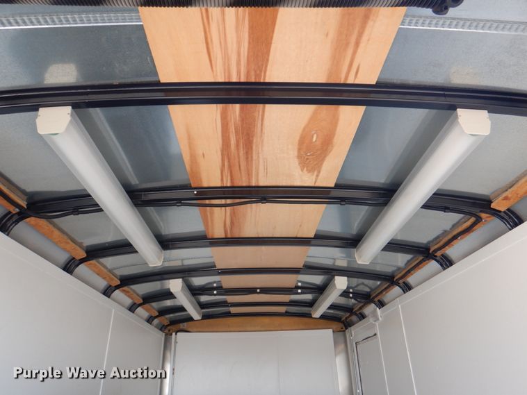 image for item KX9388 2009 Doolittle  enclosed cargo trailer