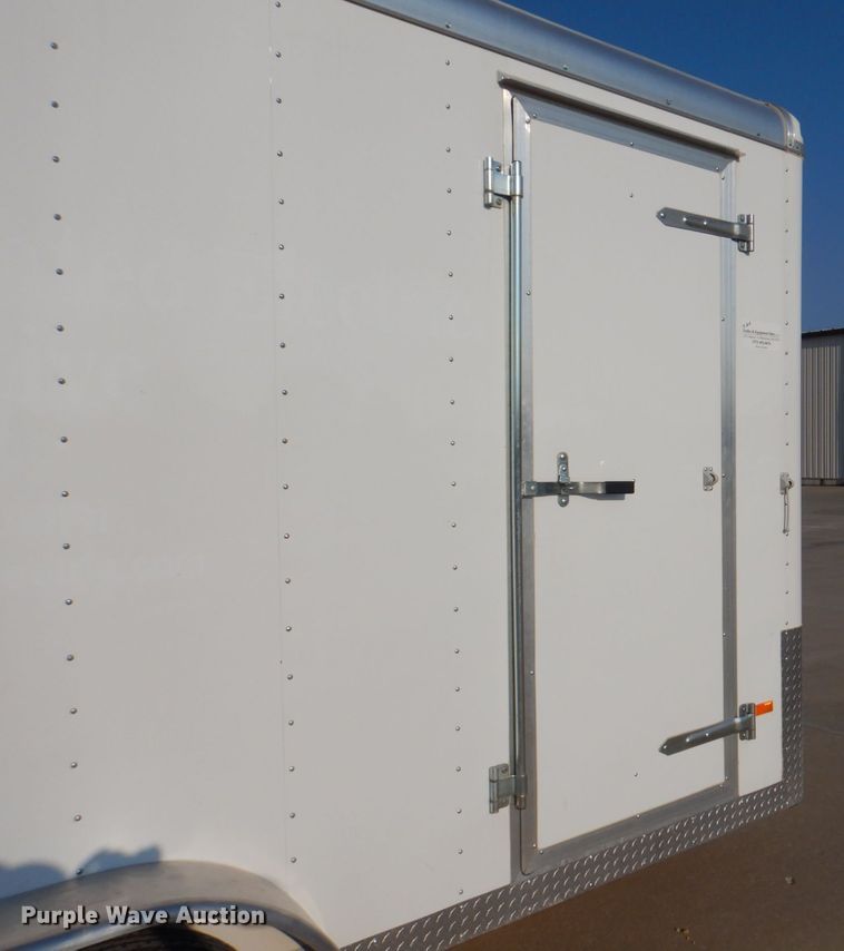 image for item KX9388 2009 Doolittle  enclosed cargo trailer