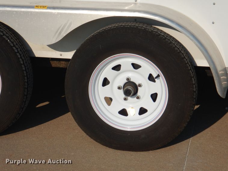 image for item KX9388 2009 Doolittle  enclosed cargo trailer