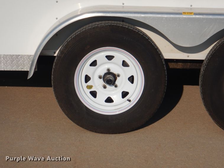 image for item KX9388 2009 Doolittle  enclosed cargo trailer