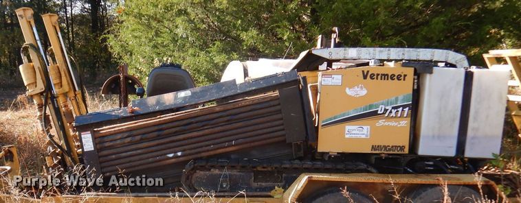 image for item DA5497 2007 Vermeer D7X11 II  Series II directional boring unit