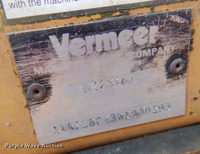 image for item DA5498 1998 Vermeer D24X40A  directional boring unit