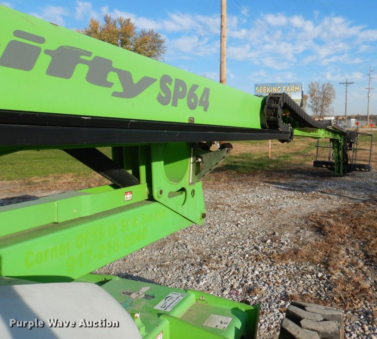 image for item DH8005 2011 Niftylift SP64D  boom lift