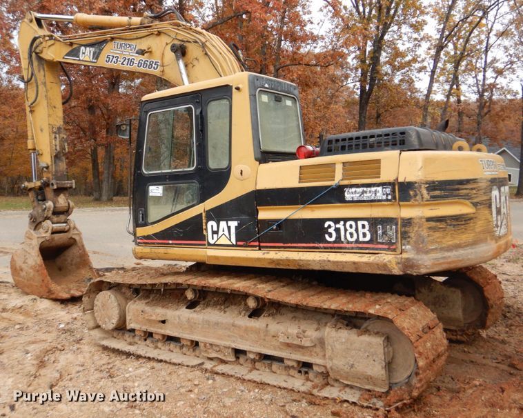 image for item DH8009 2000 Caterpillar 318BLN  excavator