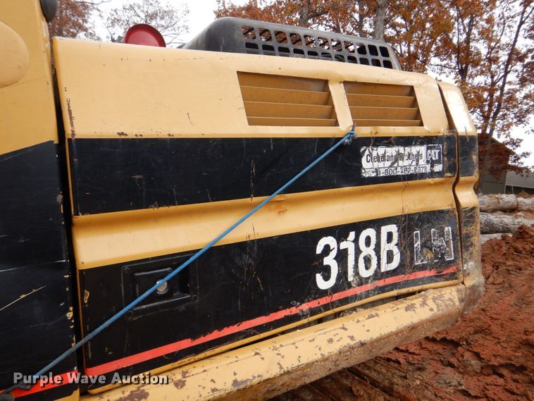 image for item DH8009 2000 Caterpillar 318BLN  excavator