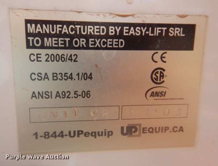 image for item DH8028 2018 Easy Lift RA26  boom lift