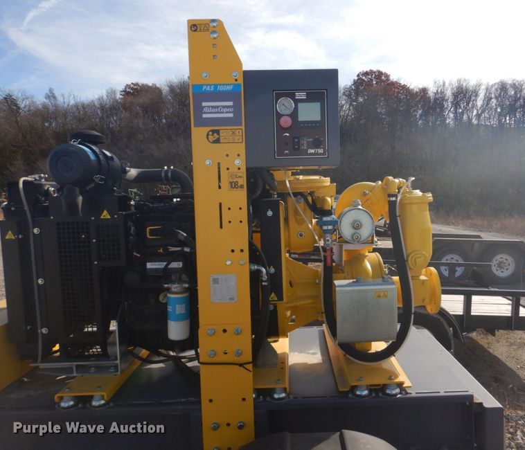 image for item DH8030 2019 Atlas Copco PAS100HF  water pump