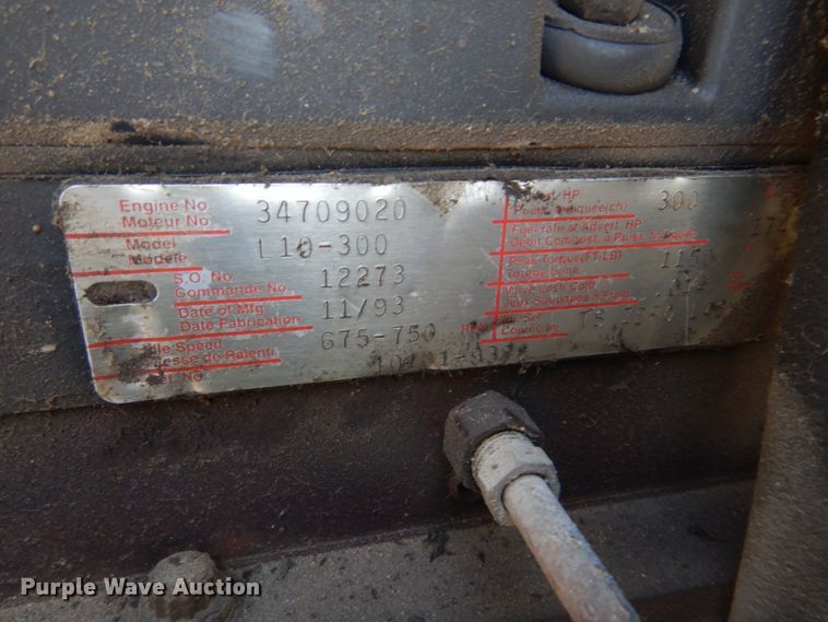 image for item DH8032 1994 White GMC WG  dump truck